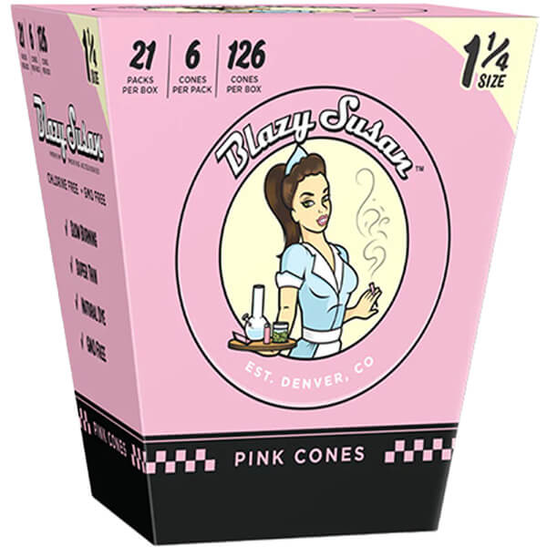 Blazy Susan Cones 1-1/4 in 6-Cone Pack - 21pc Display - Image 3