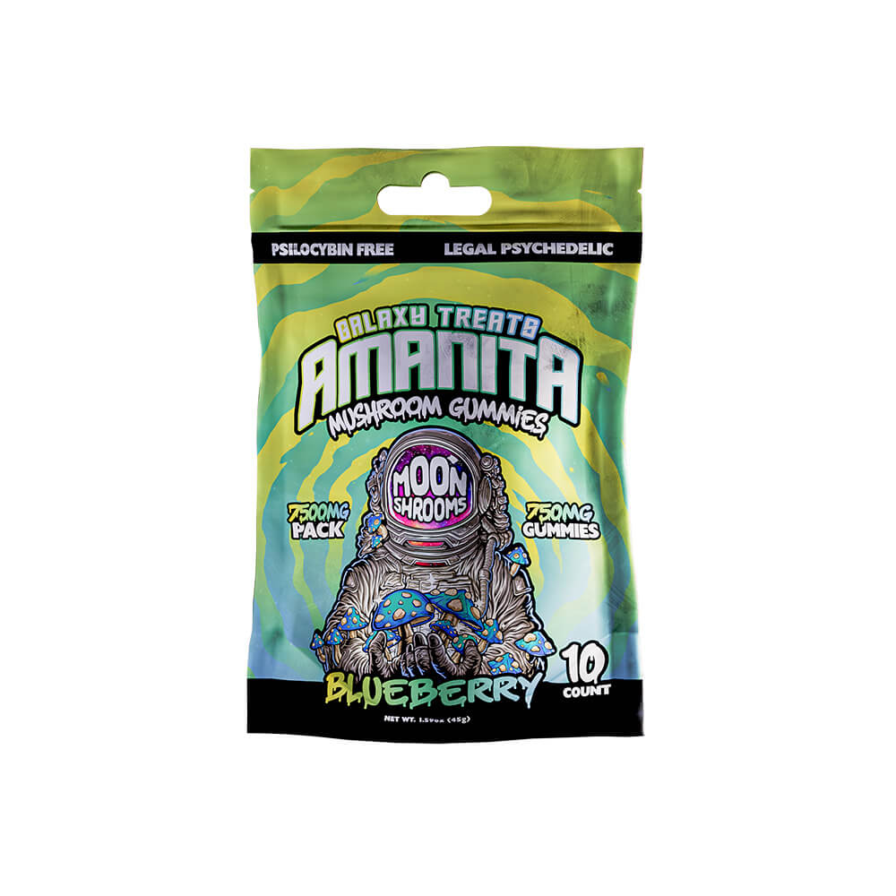 Galaxy Treats Mushroom Gummies - 7500mg 10ct Pouch - Image 3