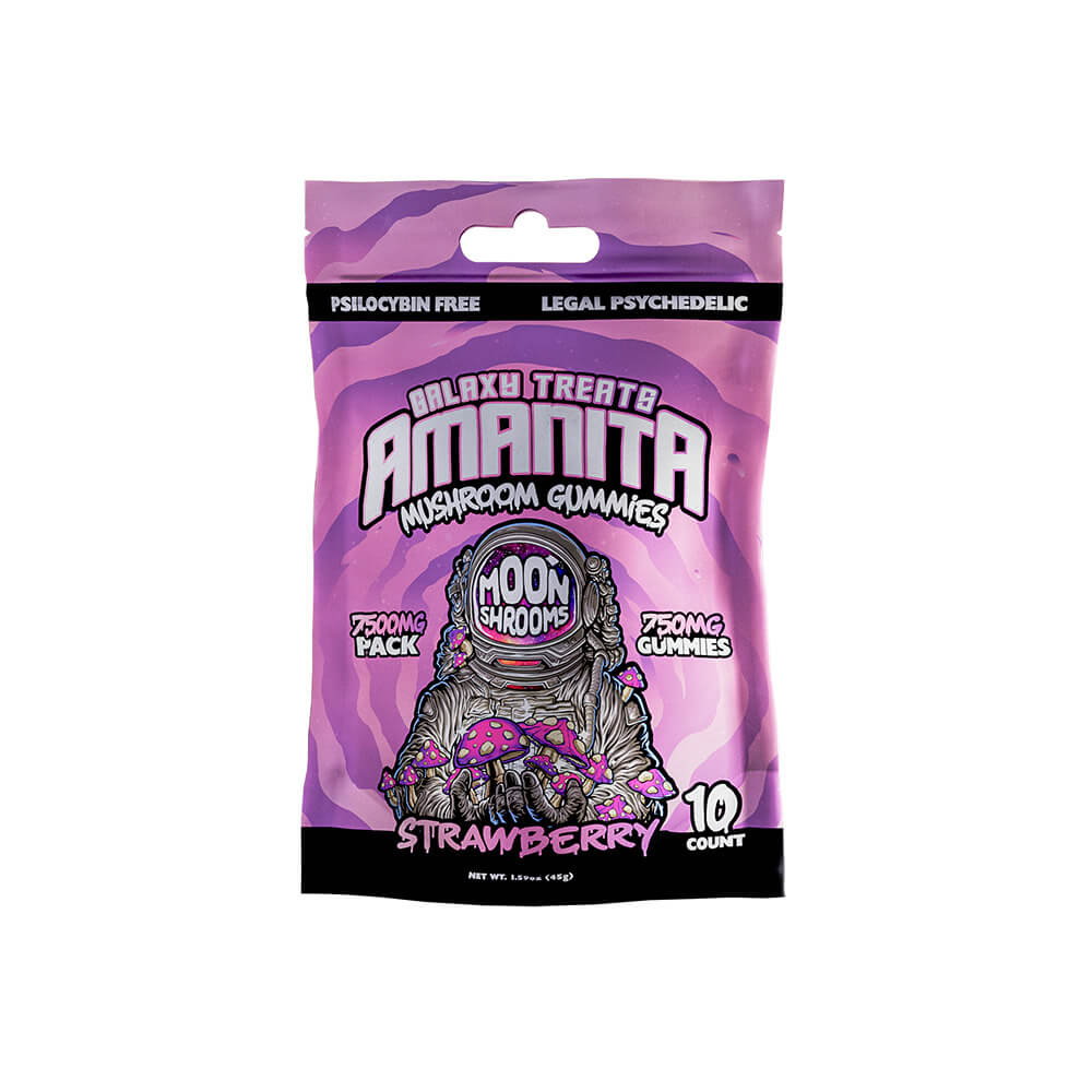 Galaxy Treats Mushroom Gummies - 7500mg 10ct Pouch - Image 5