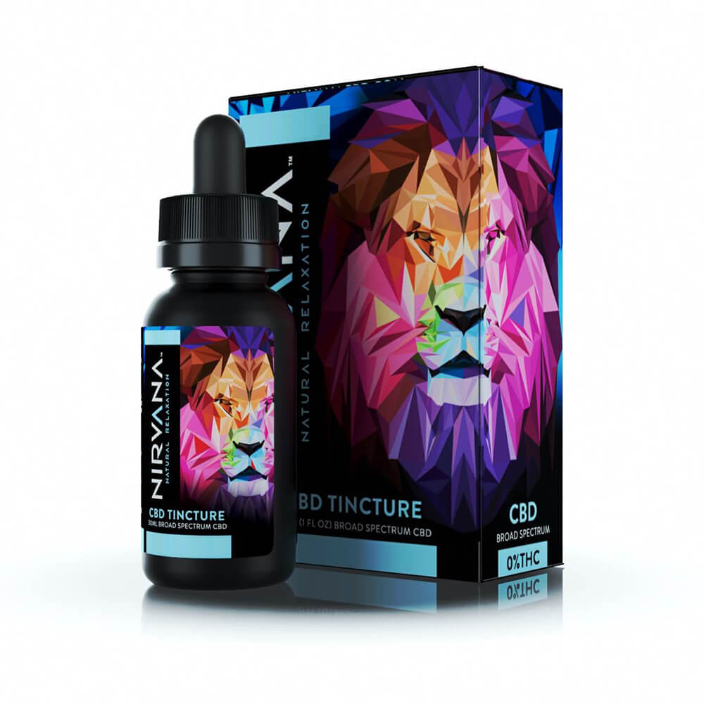 Nirvana Broad Specturm CBD Tinctures - 2500mg 30mL Tincture - Image 5
