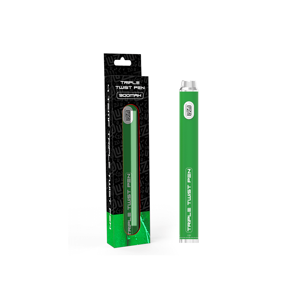 Luzid Triple Twist 510 Battery 900mAh - 10pc Display - Image 4