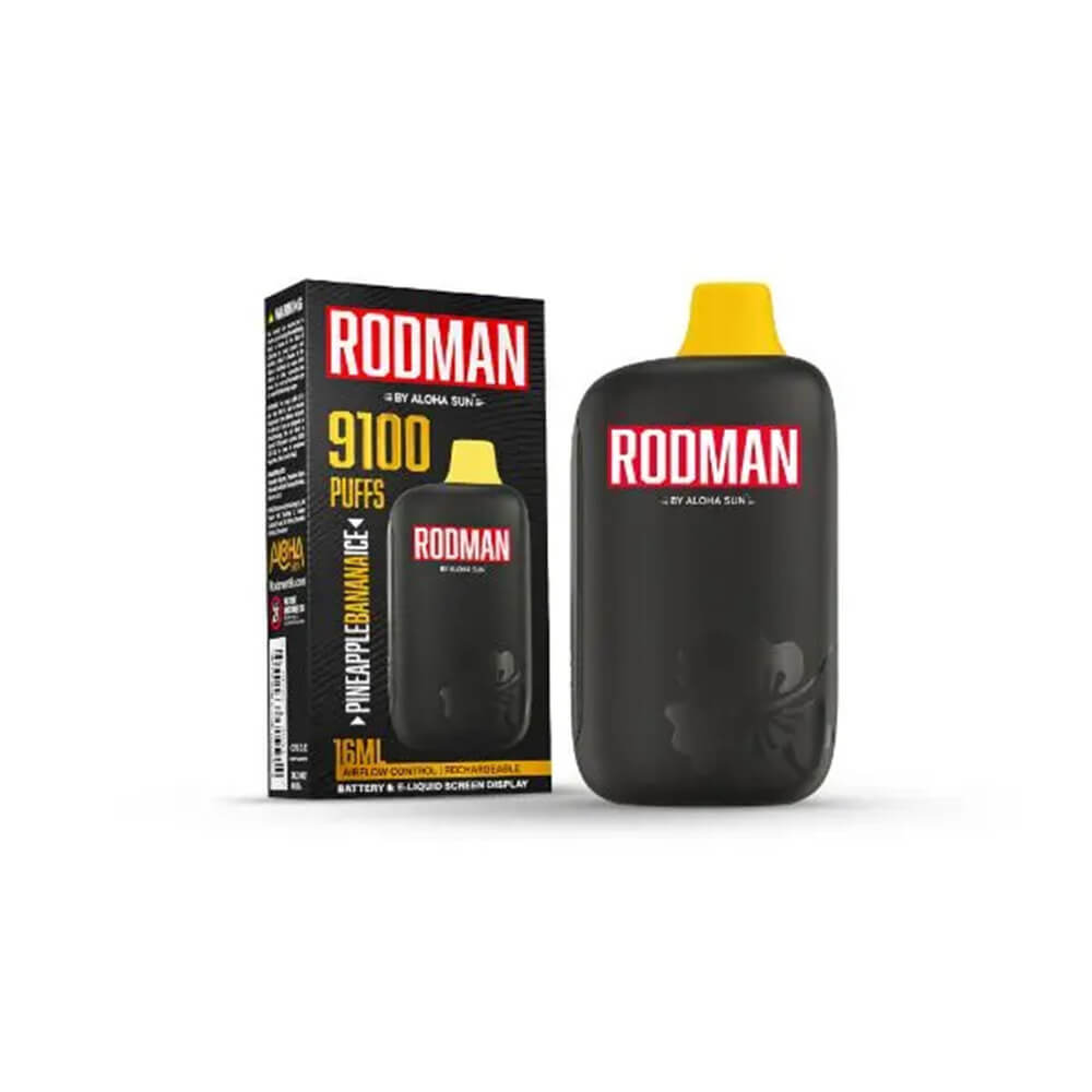 Aloha Sun Rodman Disposable 9100 Puffs 16mL 50mg - MOQ 10 - Image 7