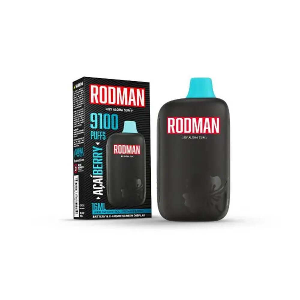 Aloha Sun Rodman Disposable 9100 Puffs 16mL 50mg - MOQ 10 - Image 12