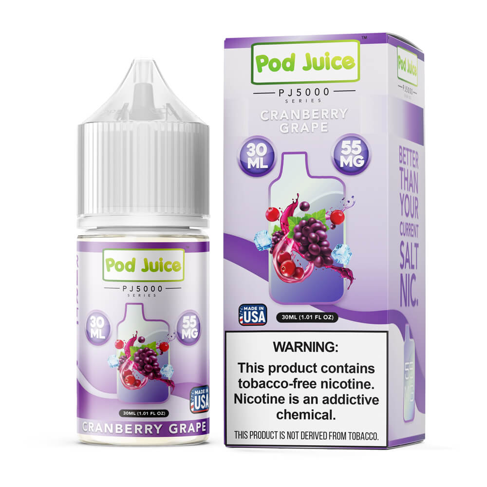 Pod Juice TFN PJ5000 Salt Series E-Liquid 30mL - Salt Nic - Image 3