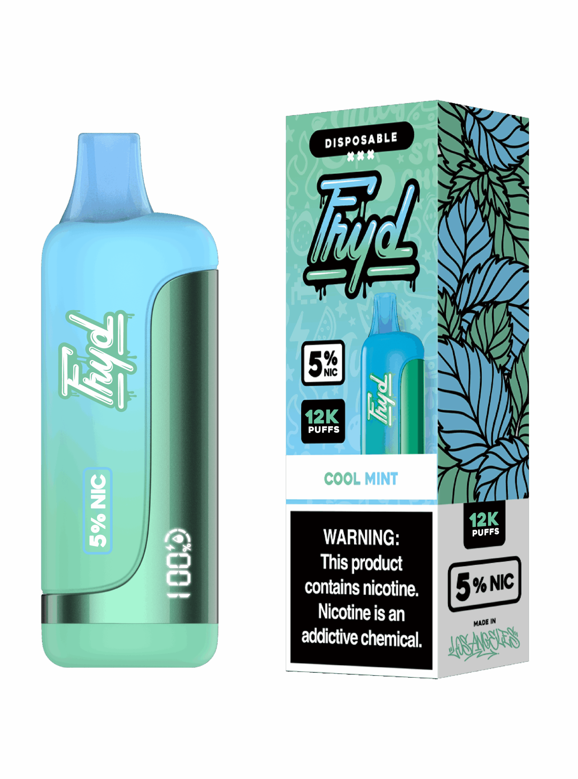 FRYD Disposable 12000 Puffs 17mL 50mg - MOQ 5 - Image 3