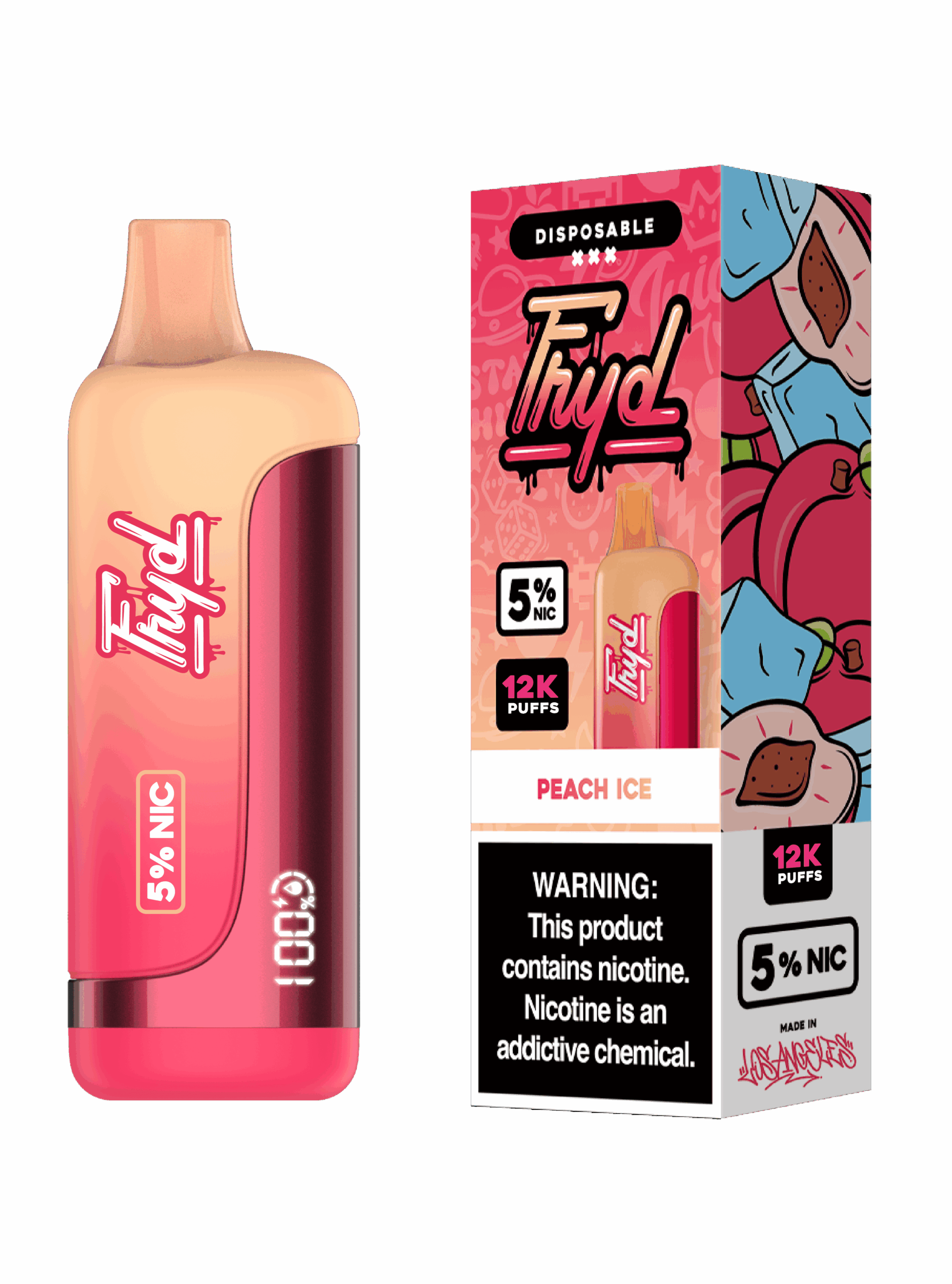 FRYD Disposable 12000 Puffs 17mL 50mg - MOQ 5 - Image 4