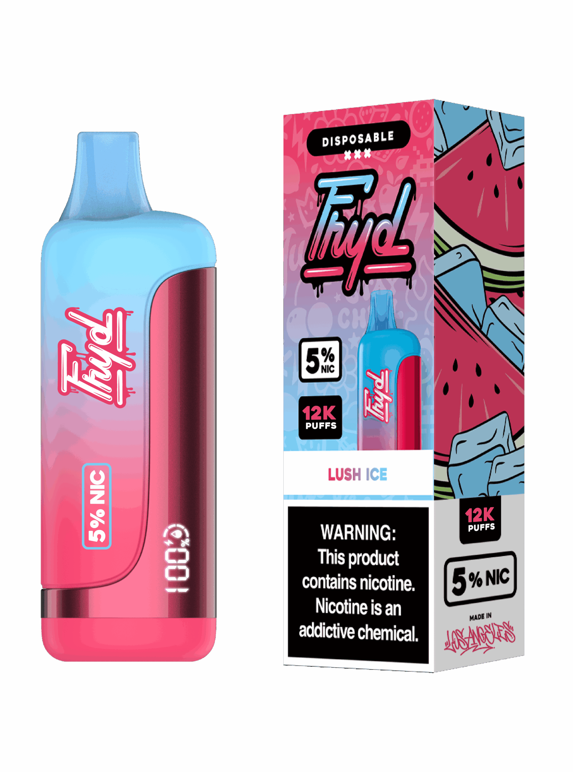 FRYD Disposable 12000 Puffs 17mL 50mg - MOQ 5 - Image 5