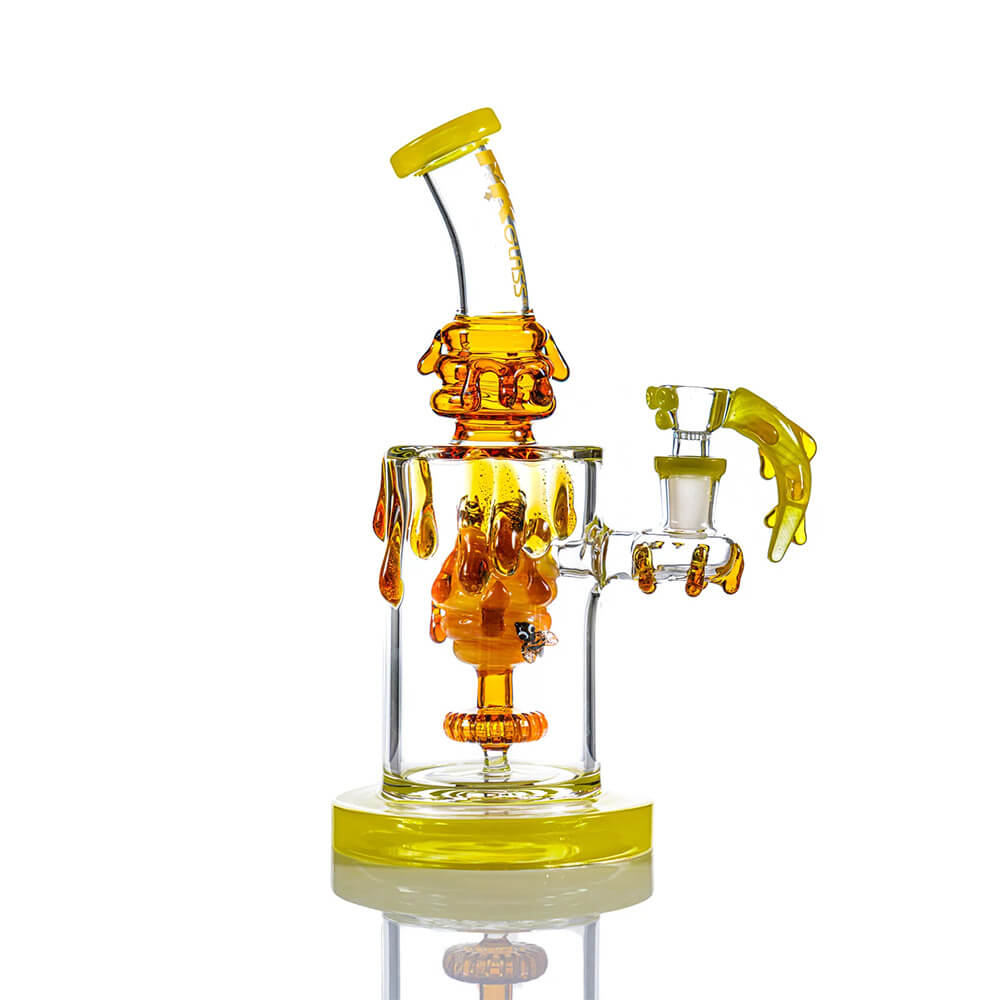 MKGlass MK109 Honeydrip Bee Rig 9 in Water Pipe - Image 3