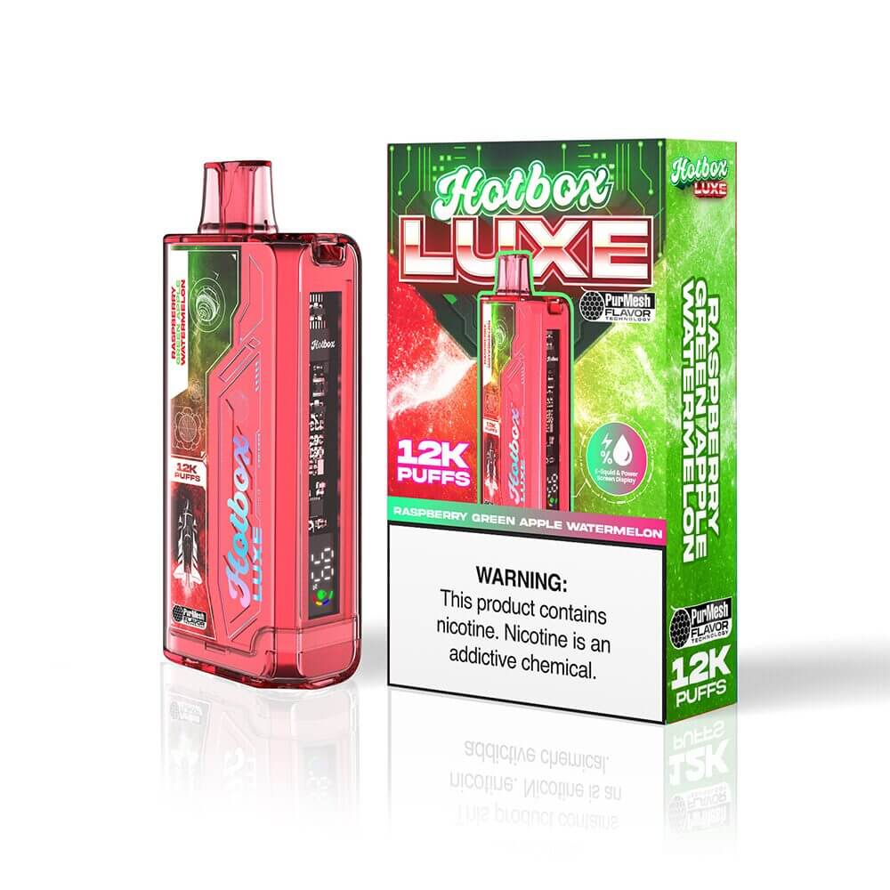Puff HotBox Luxe Disposable 12000 Puffs 20mL 50mg - MOQ 5 - Image 5