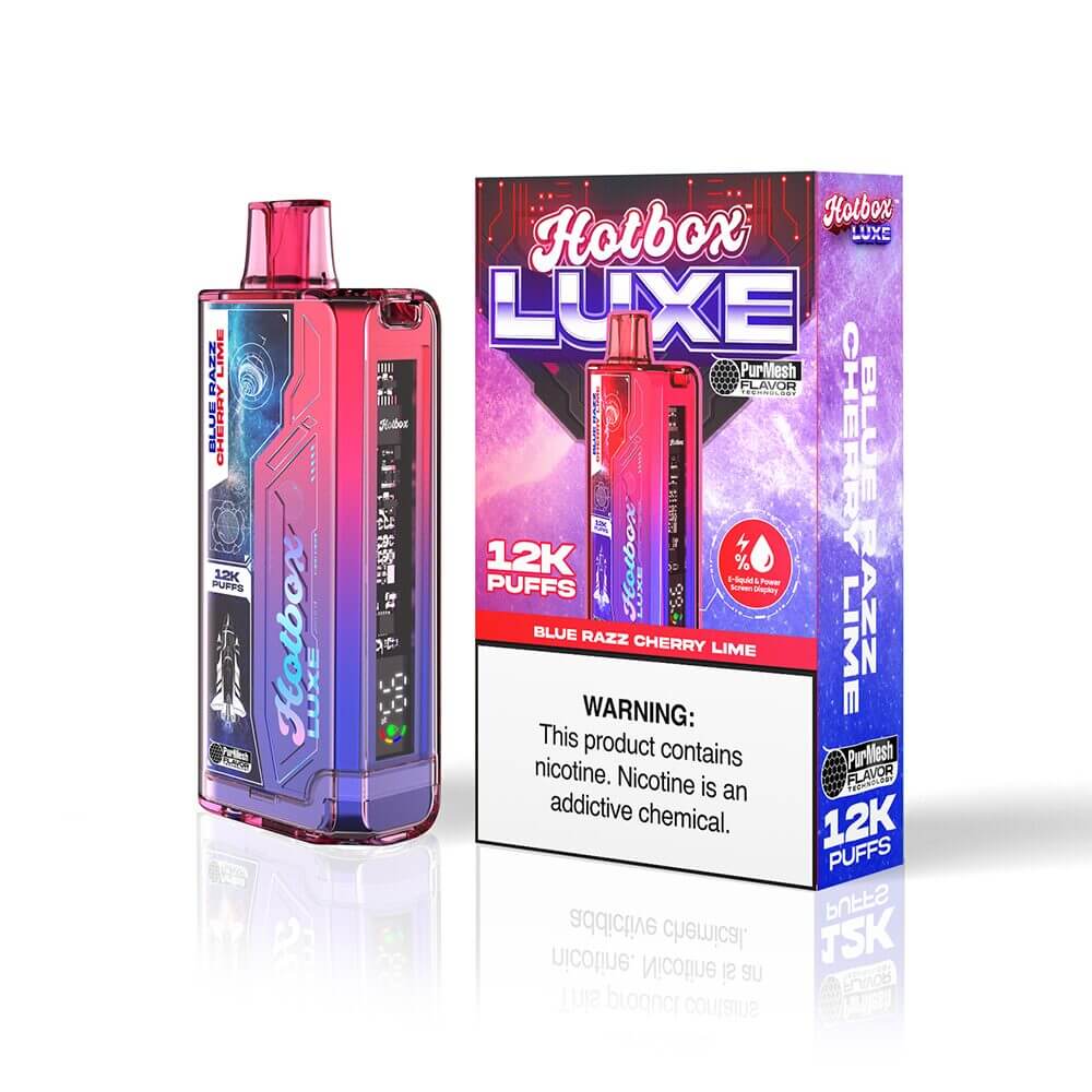 Puff HotBox Luxe Disposable 12000 Puffs 20mL 50mg - MOQ 5 - Image 7