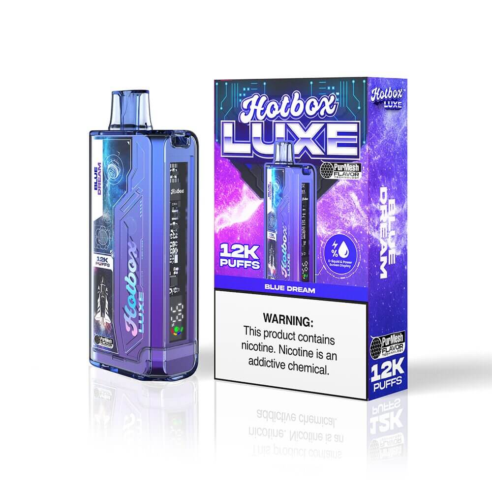 Puff HotBox Luxe Disposable 12000 Puffs 20mL 50mg - MOQ 5 - Image 9