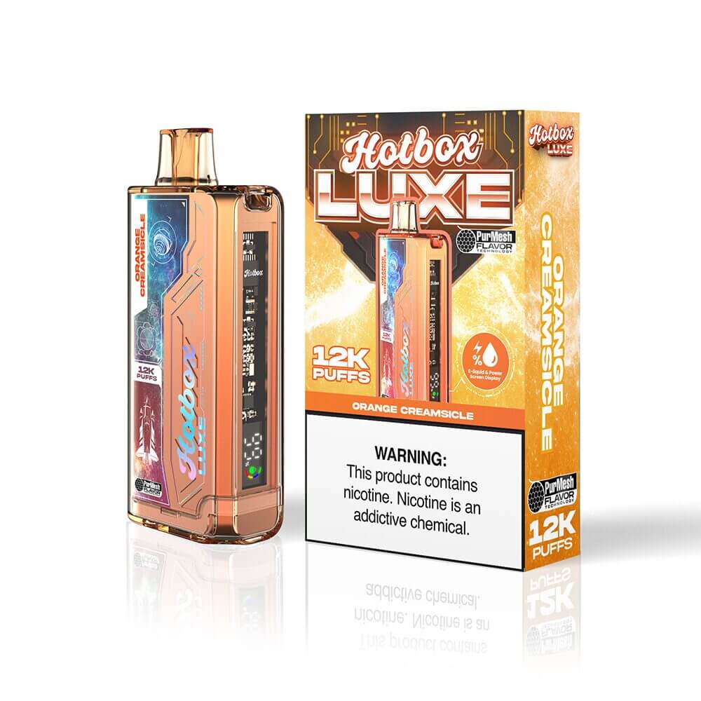 Puff HotBox Luxe Disposable 12000 Puffs 20mL 50mg - MOQ 5 - Image 10