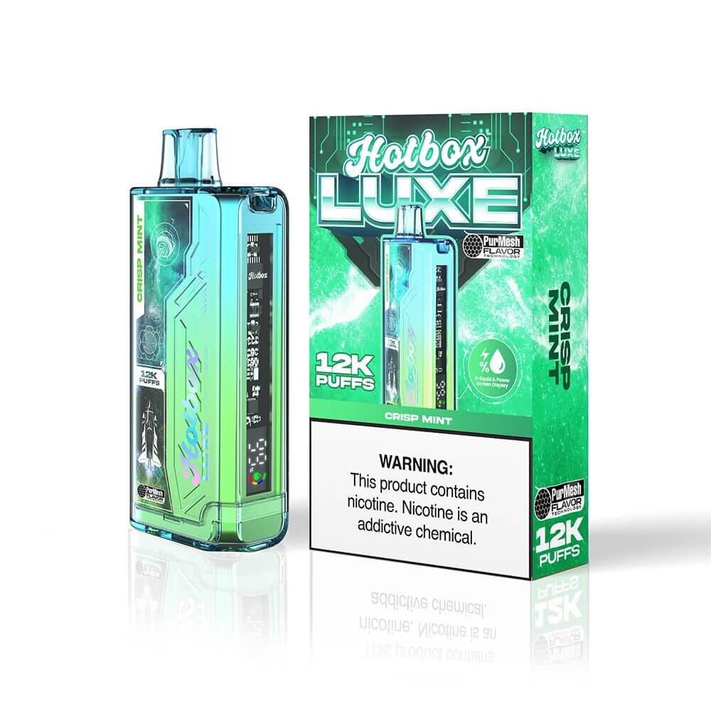 Puff HotBox Luxe Disposable 12000 Puffs 20mL 50mg - MOQ 5 - Image 12