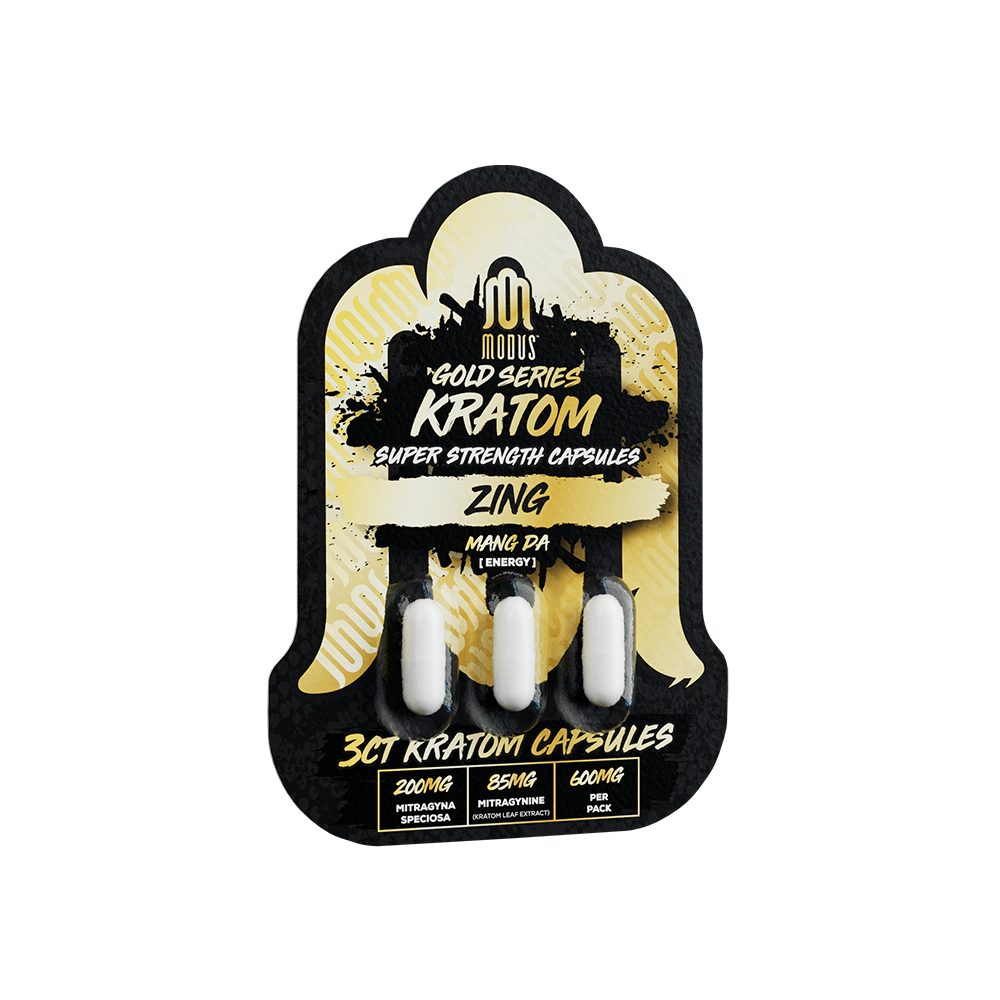 Modus Kratom Gold Super Strength Capsules - Image 5