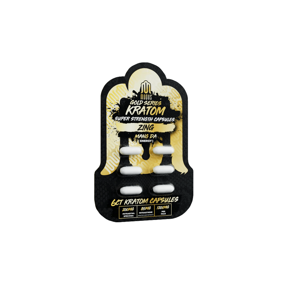 Modus Kratom Gold Super Strength Capsules - Image 8