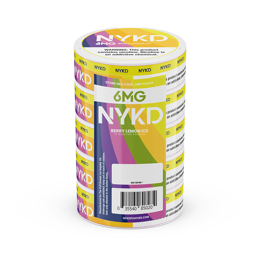 NYKD Nicotine Pouches - 20ct Can- 5-Can Pack - Image 8