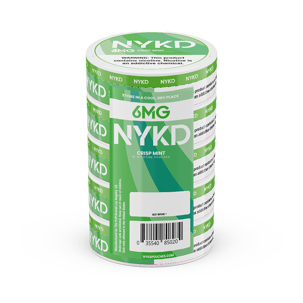 NYKD Nicotine Pouches - 20ct Can- 5-Can Pack - Image 12