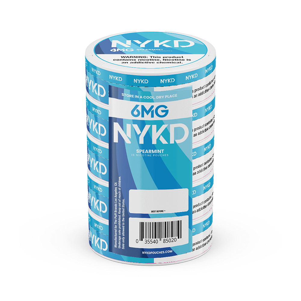 NYKD Nicotine Pouches - 20ct Can- 5-Can Pack - Image 16