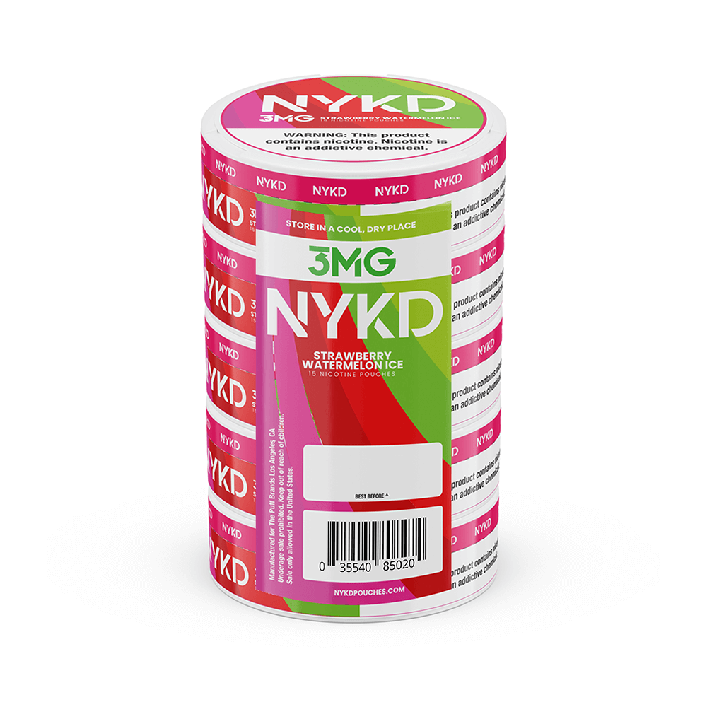 NYKD Nicotine Pouches - 20ct Can- 5-Can Pack - Image 17