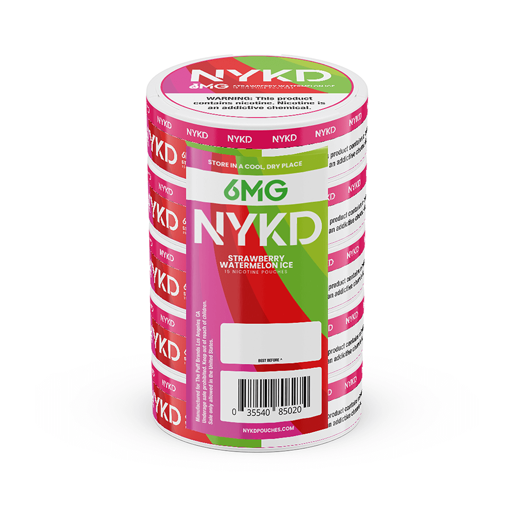 NYKD Nicotine Pouches - 20ct Can- 5-Can Pack - Image 18