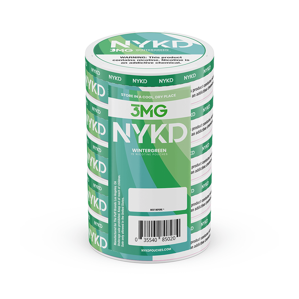 NYKD Nicotine Pouches - 20ct Can- 5-Can Pack - Image 21