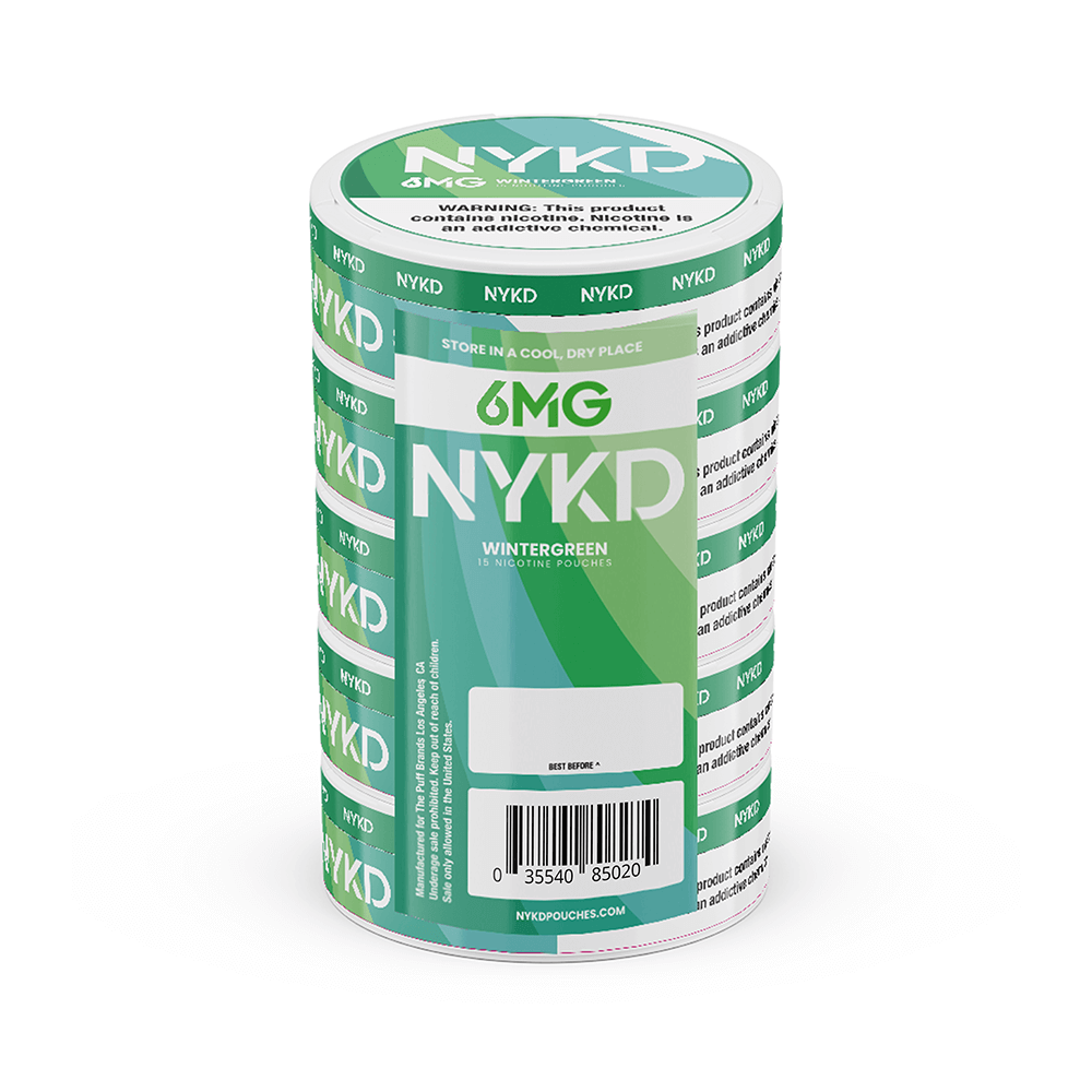 NYKD Nicotine Pouches - 20ct Can- 5-Can Pack - Image 22