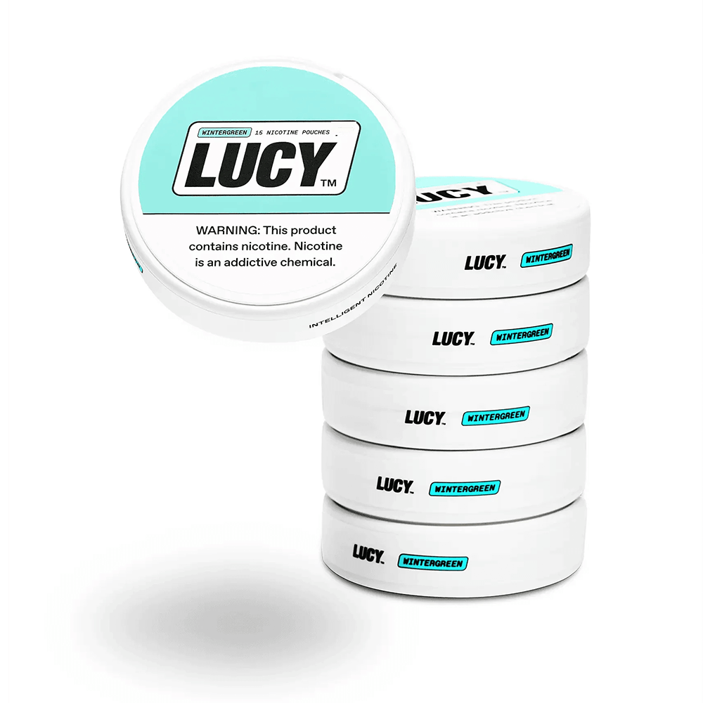 Lucy Nicotine Pouches - 15ct Can- 5-Can Pack - Image 9