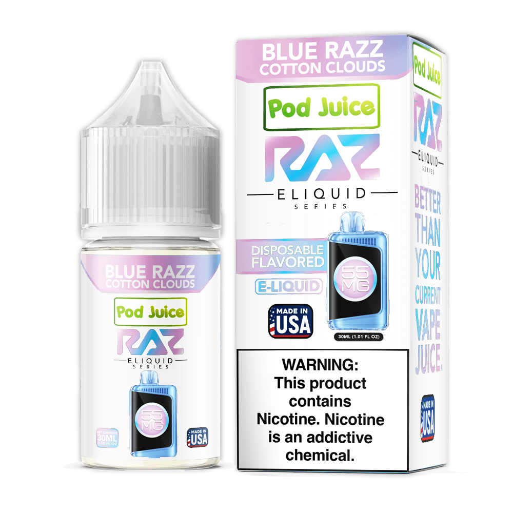 Pod Juice plus RAZ Disposables Collab Salt E-Liquid 30mL - Salt Nic - Image 3