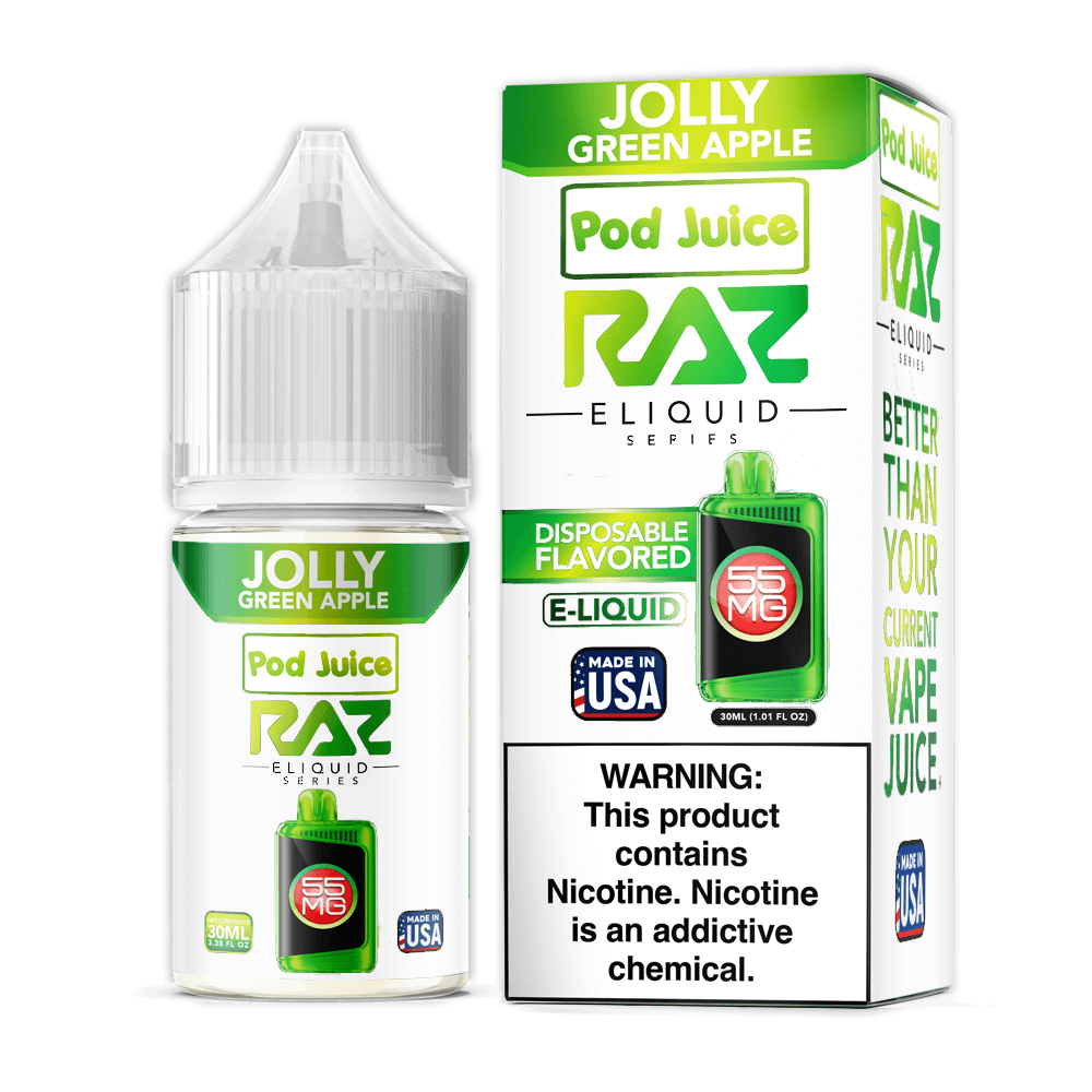 Pod Juice plus RAZ Disposables Collab Salt E-Liquid 30mL - Salt Nic - Image 14
