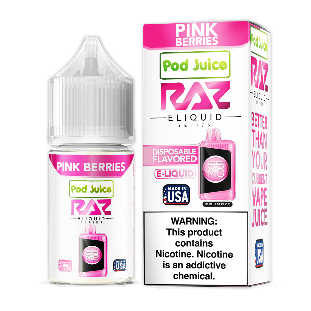 Pod Juice plus RAZ Disposables Collab Salt E-Liquid 30mL - Salt Nic - Image 41