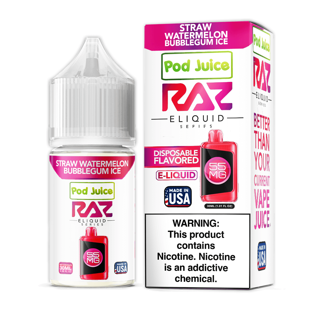 Pod Juice plus RAZ Disposables Collab Salt E-Liquid 30mL - Salt Nic - Image 21