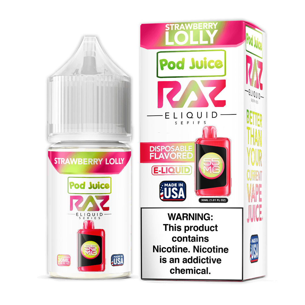 Pod Juice plus RAZ Disposables Collab Salt E-Liquid 30mL - Salt Nic - Image 50