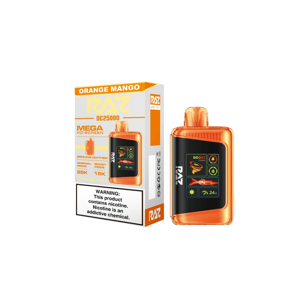 RAZ DC25000 Disposable 25000 Puffs 16mL 50mg - MOQ 5 - Image 4