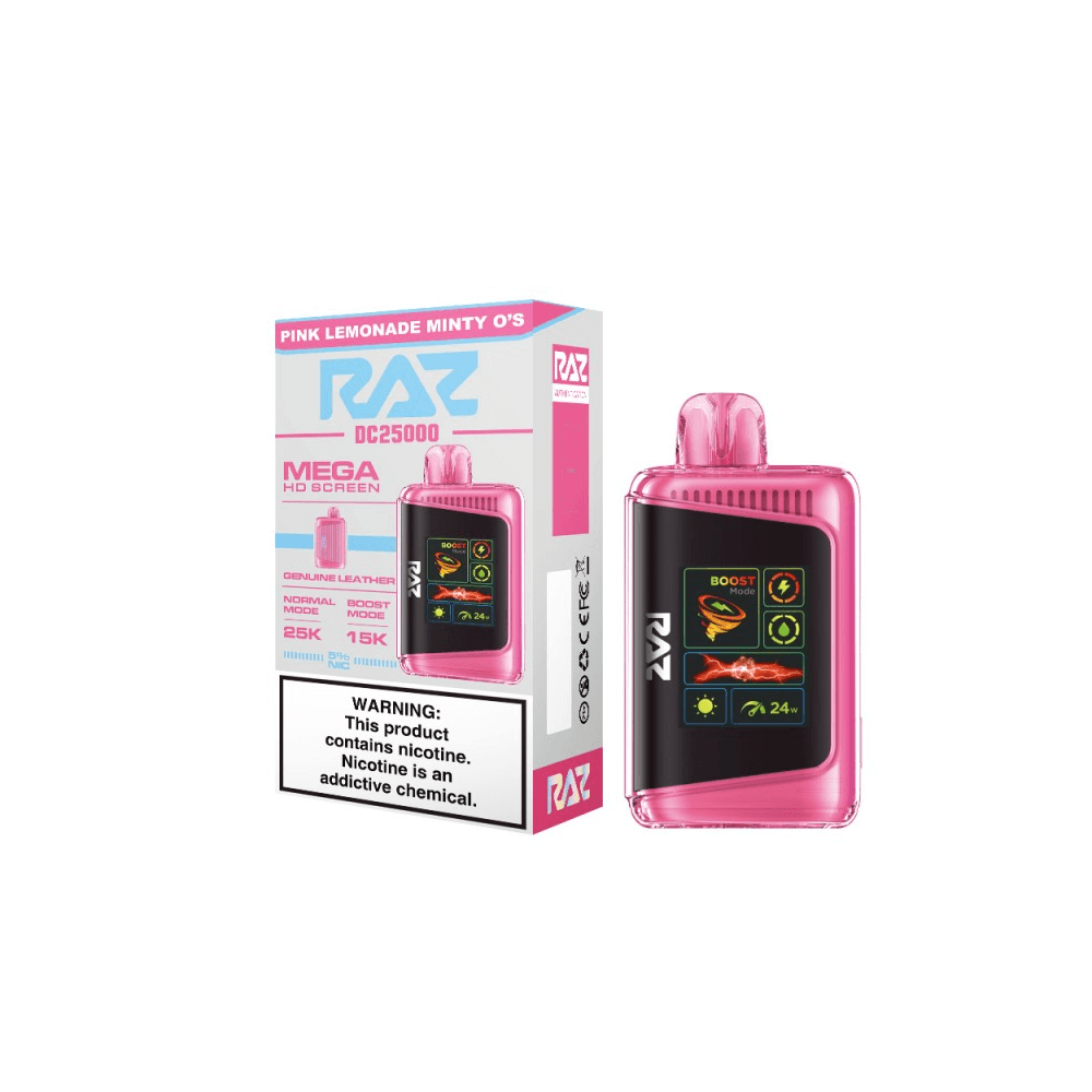 RAZ DC25000 Disposable 25000 Puffs 16mL 50mg - MOQ 5 - Image 3