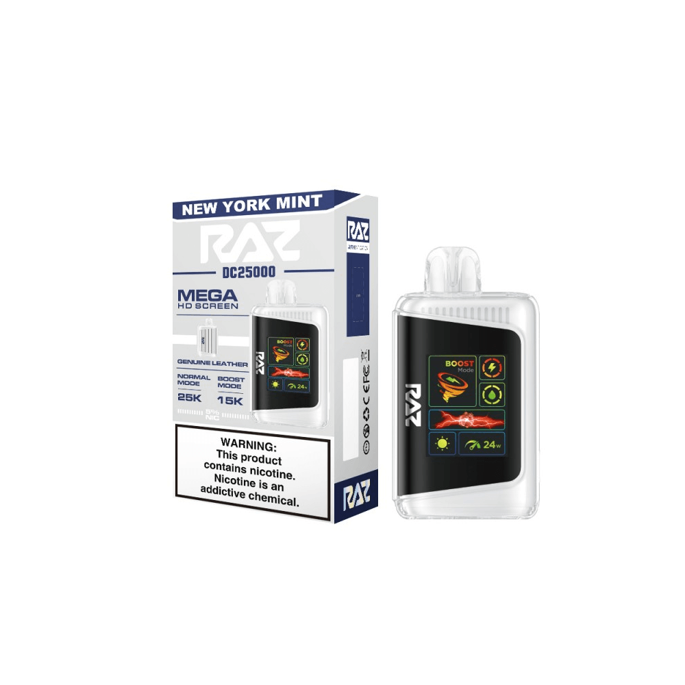 RAZ DC25000 Disposable 25000 Puffs 16mL 50mg - MOQ 5 - Image 5