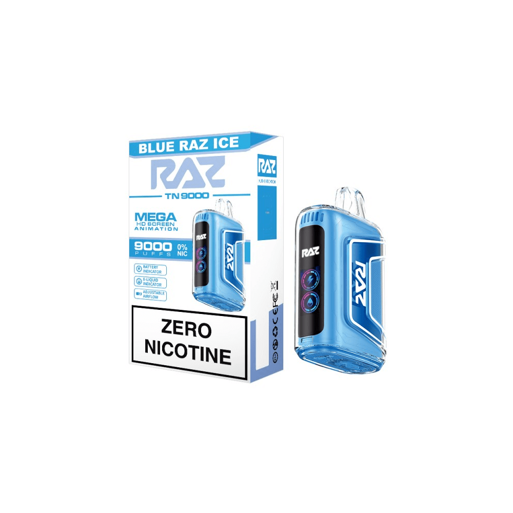 RAZ TN9000 Disposable 9000 Puffs 12mL 0-50mg - MOQ 5 - Image 5
