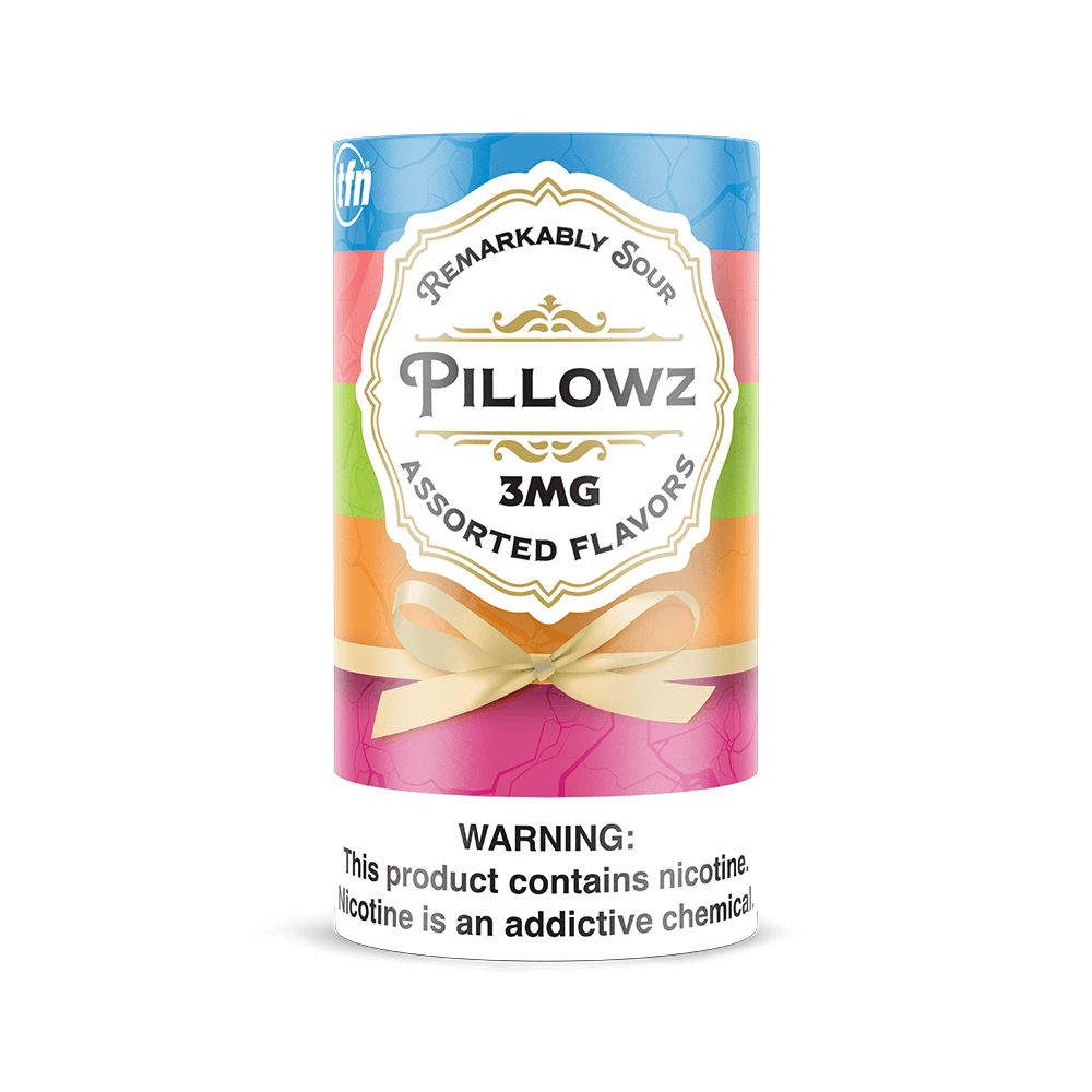 Pillowz TFN Nicotine Pouches - 20ct Can- 5-Can Pack - Image 3