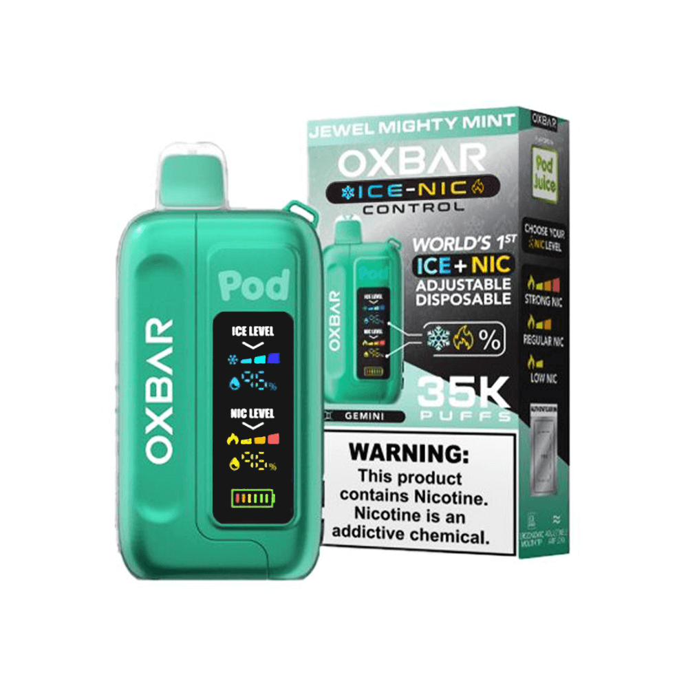 Oxbar Ice-Nic Control Pod Juice Disposable 35000 Puffs 14mL 50mg - MOQ 5 - Image 7