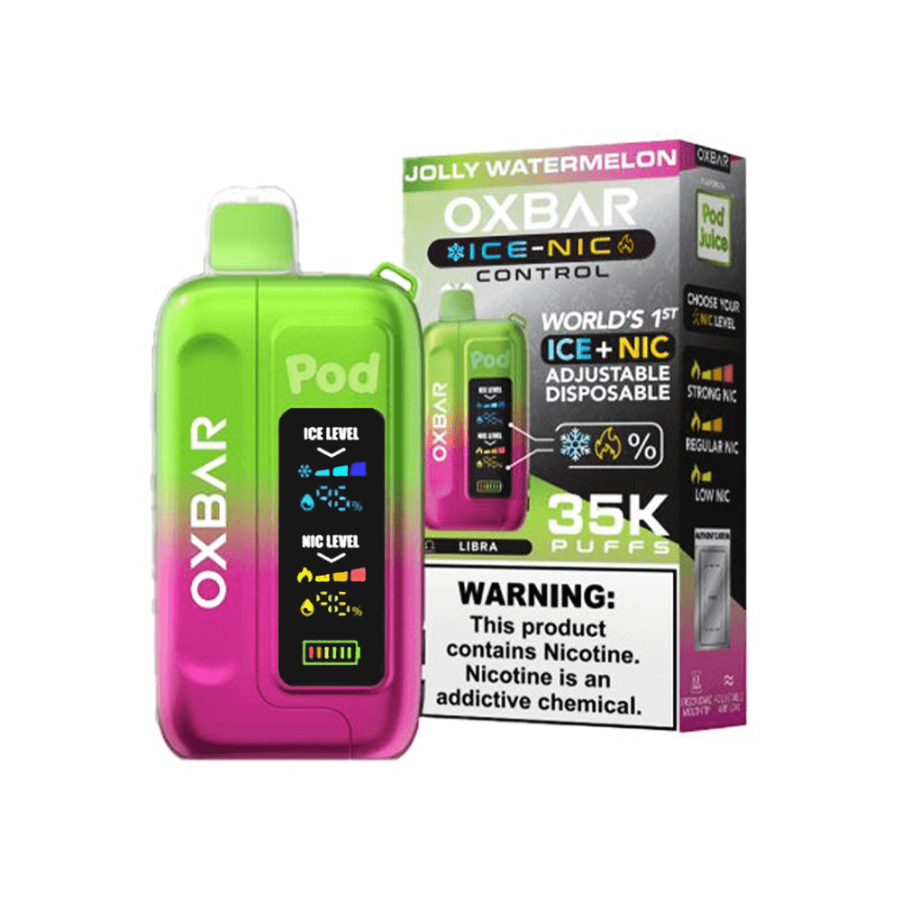 Oxbar Ice-Nic Control Pod Juice Disposable 35000 Puffs 14mL 50mg - MOQ 5 - Image 9