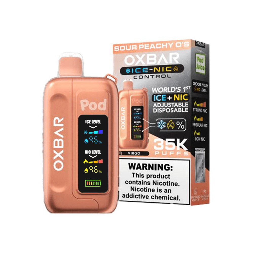 Oxbar Ice-Nic Control Pod Juice Disposable 35000 Puffs 14mL 50mg - MOQ 5 - Image 12