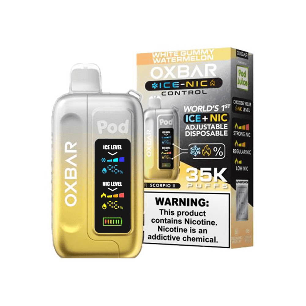 Oxbar Ice-Nic Control Pod Juice Disposable 35000 Puffs 14mL 50mg - MOQ 5 - Image 17