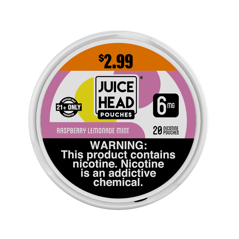 Juice Head ZTN Nicotine Pouch - 20ct Can- 5-Can Pack - Pre Priced - Image 7