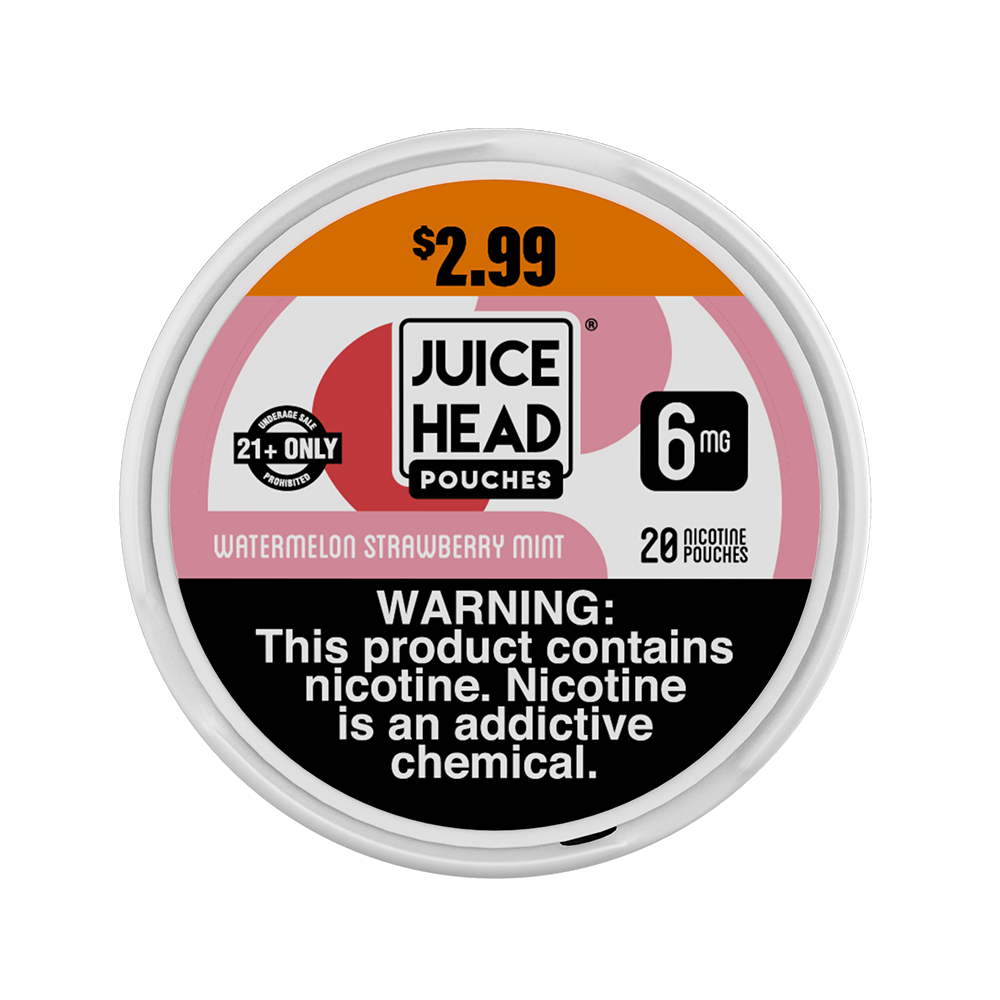 Juice Head ZTN Nicotine Pouch - 20ct Can- 5-Can Pack - Pre Priced - Image 9