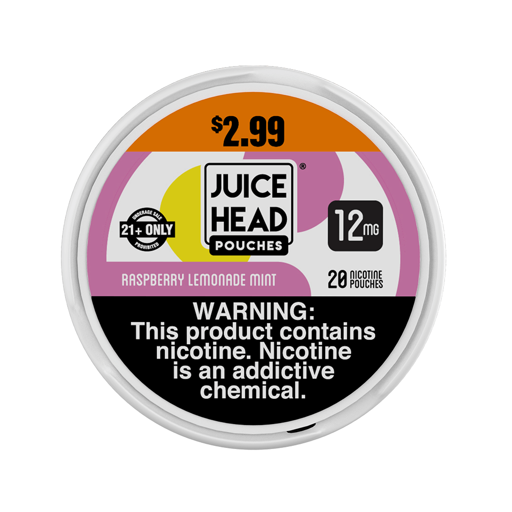 Juice Head ZTN Nicotine Pouch - 20ct Can- 5-Can Pack - Pre Priced - Image 8