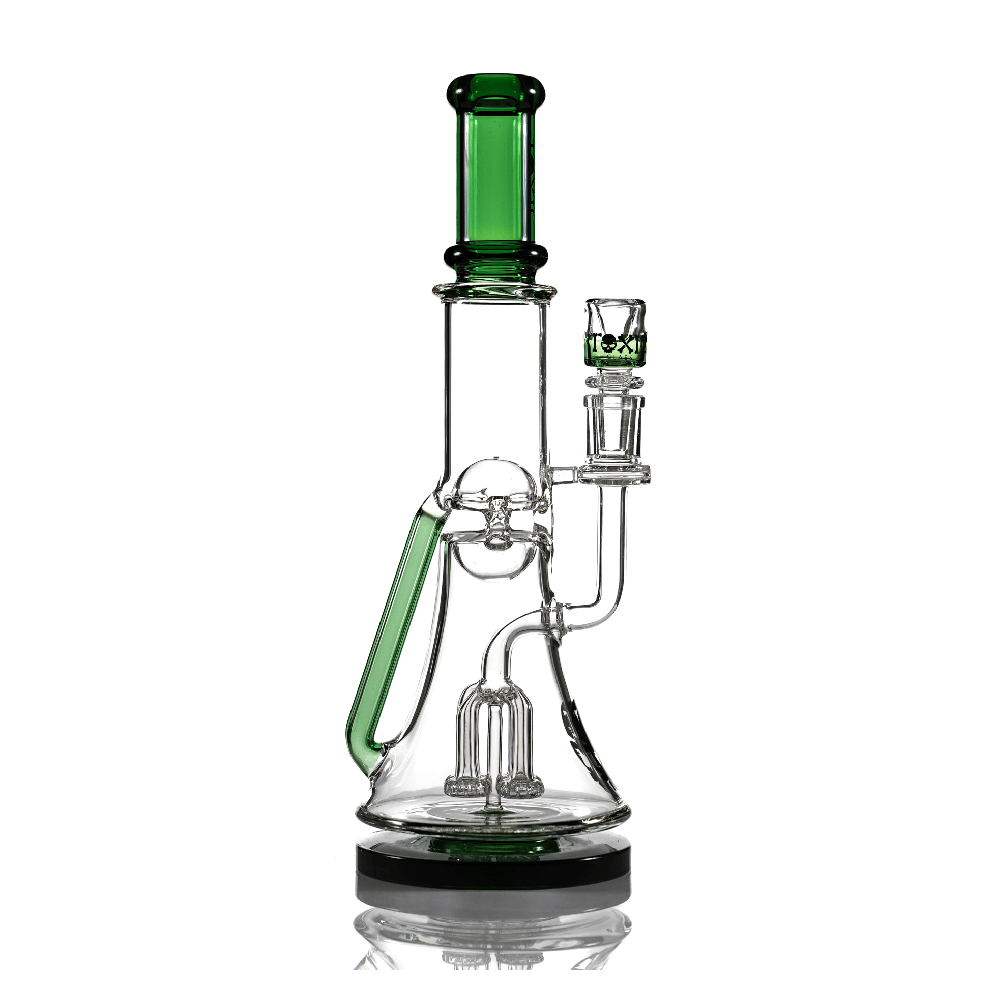 MKGlass - Water Pipe TX40 Toxic Squid Perc Recycler Beaker - Image 4