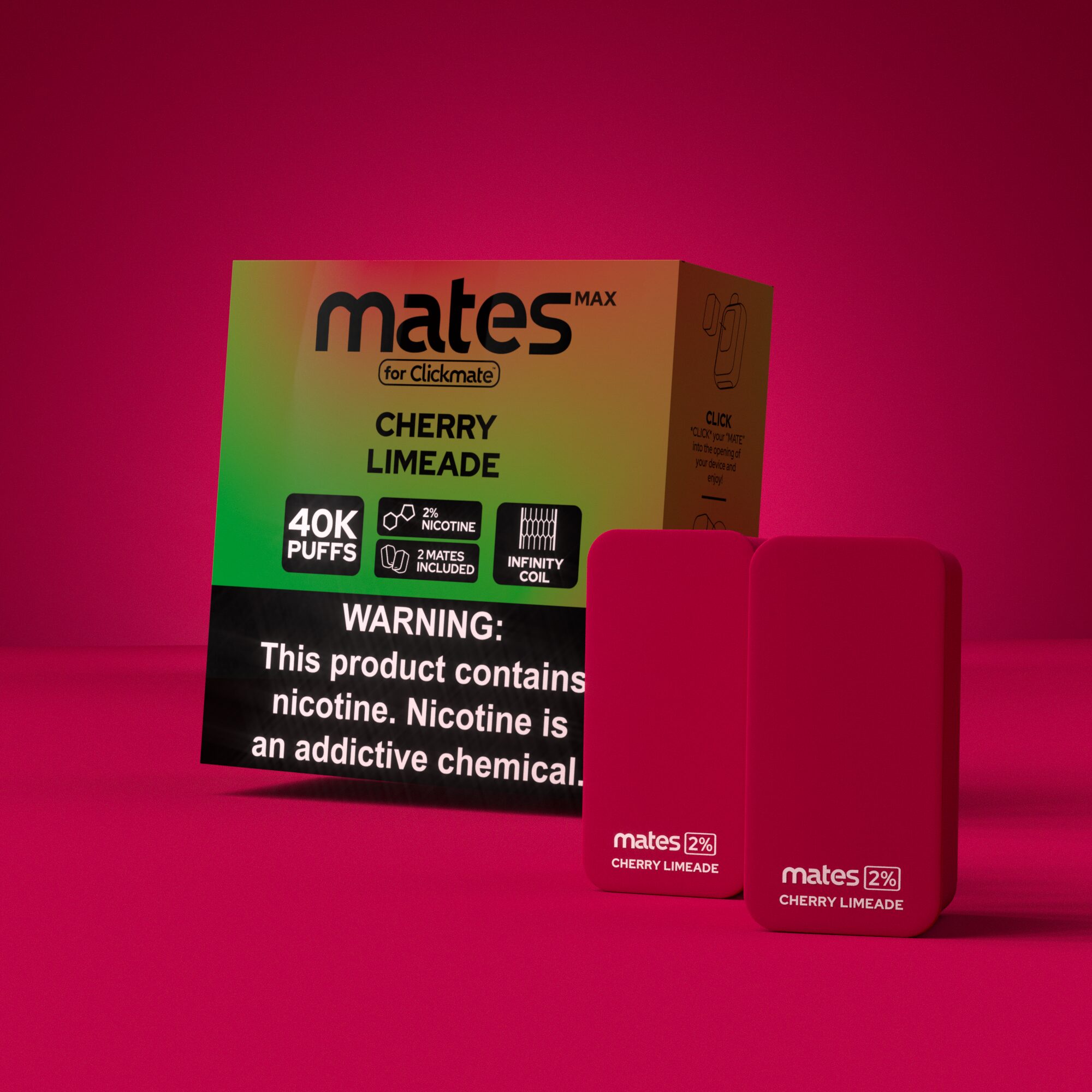 7Daze Clickmates 5% Prefilled Mates MAX - 2-Pack - Image 4