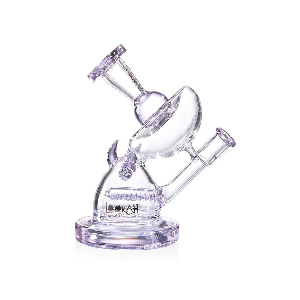Lookah - Rig 7 in Mini Unique Recycler Water Pipe - WPC1001 - Image 4