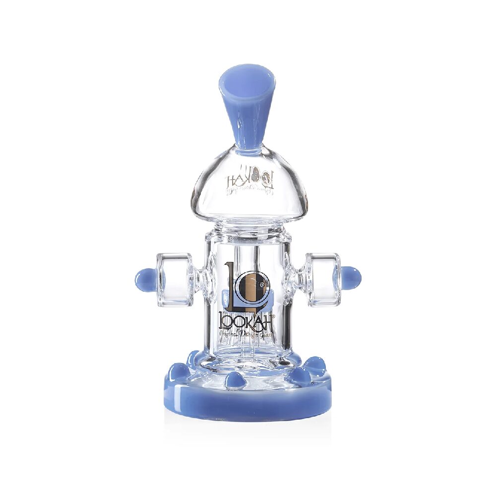 Lookah - Rig 8” Mini Recycler Percolator Steampunk Water Pipe - WPC1002 - Image 2