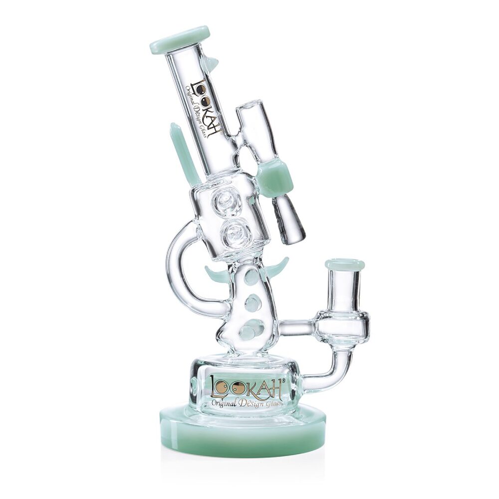 Lookah - Rig 10 in Cool Recycler Klein Handgun Water Pipe - WPC1007 - Image 3