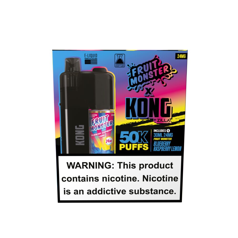 Kong by Zilla x Jam Monster (Dispo) (50000Puff)(30mL) - MOQ 5 - Image 2